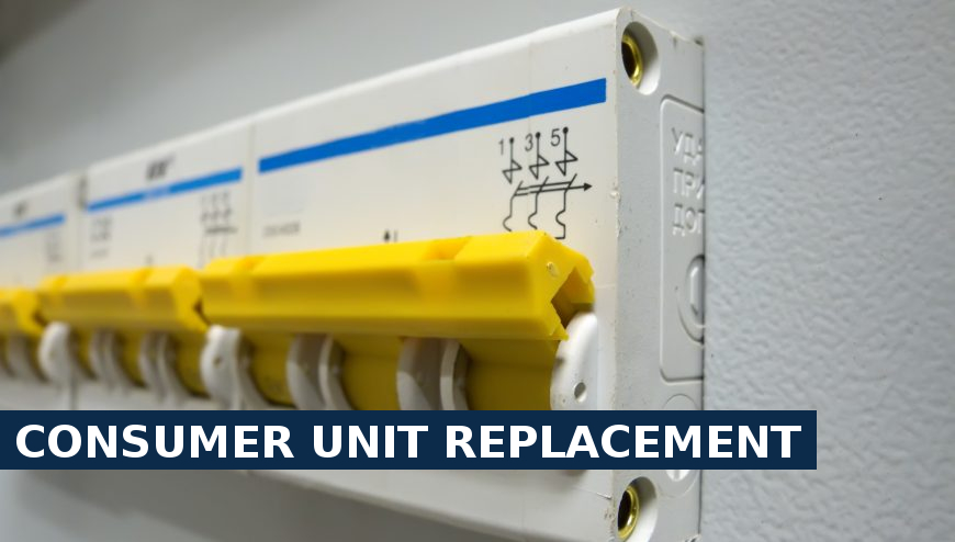 Consumer unit replacement Northolt