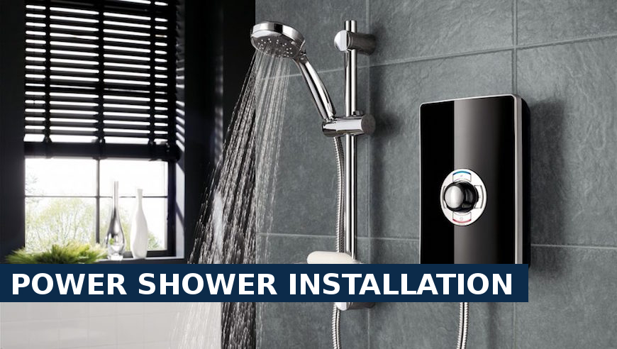 Power shower installation Northolt